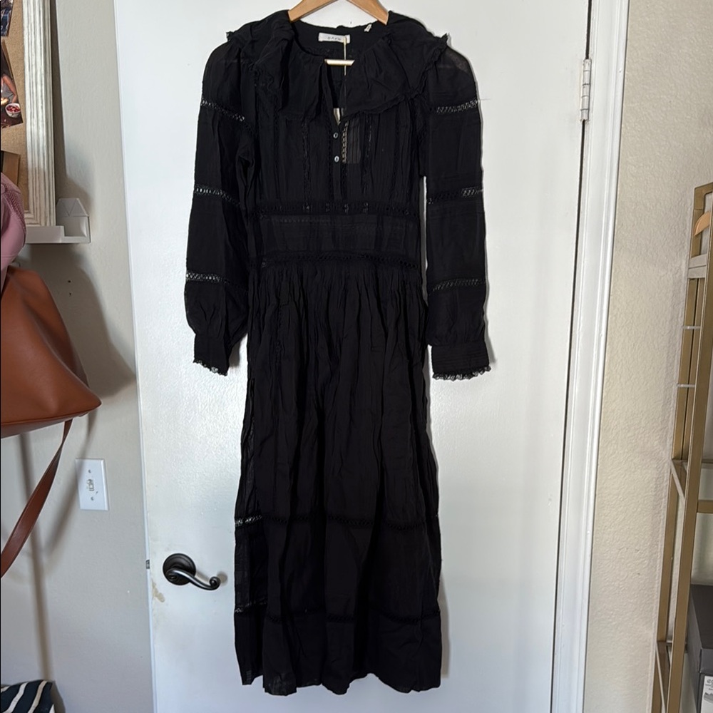 NWT Doen Marla dress (black)